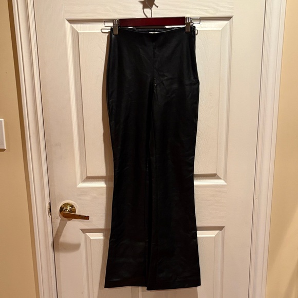 Wilfred Pants - Wilfred Jet Black Flare Vegan Flare Pants